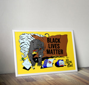 Black Lives Matter Poster Print A3